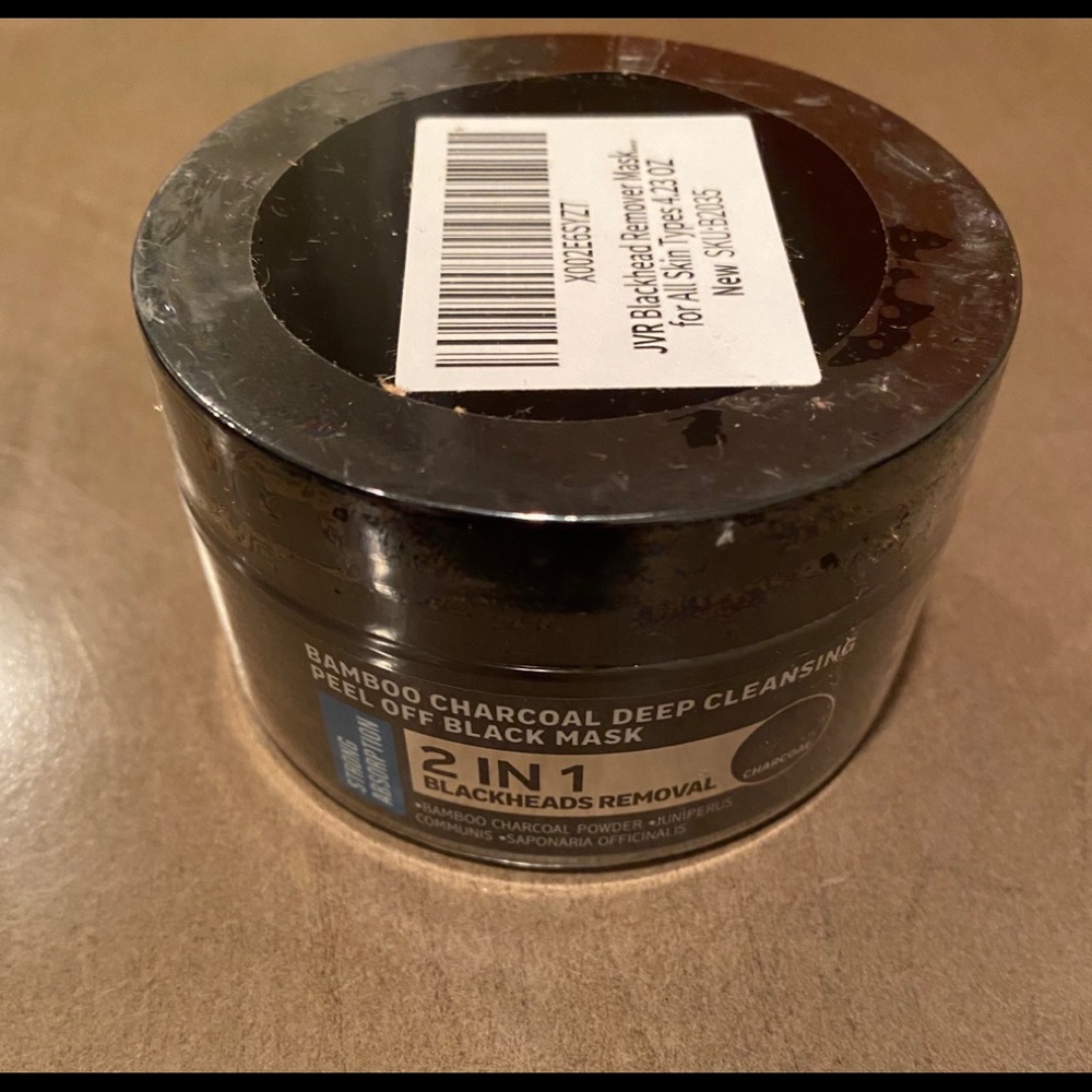 bamboo charcoal deep cleansing peel off black mask